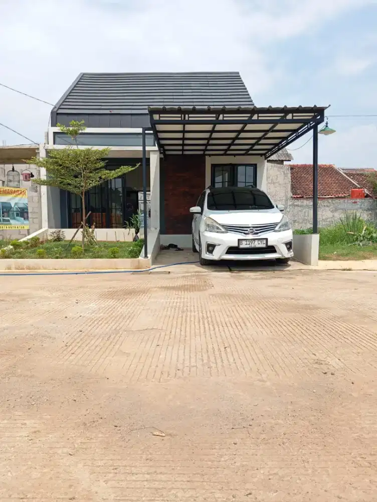 Rumah bebas banjir di depok ,