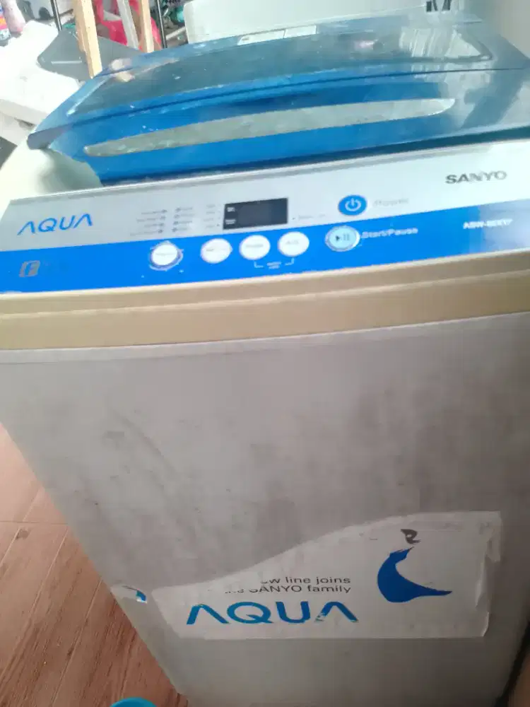 Mesin cuci Aqua 1 Tabung Minus Kotor