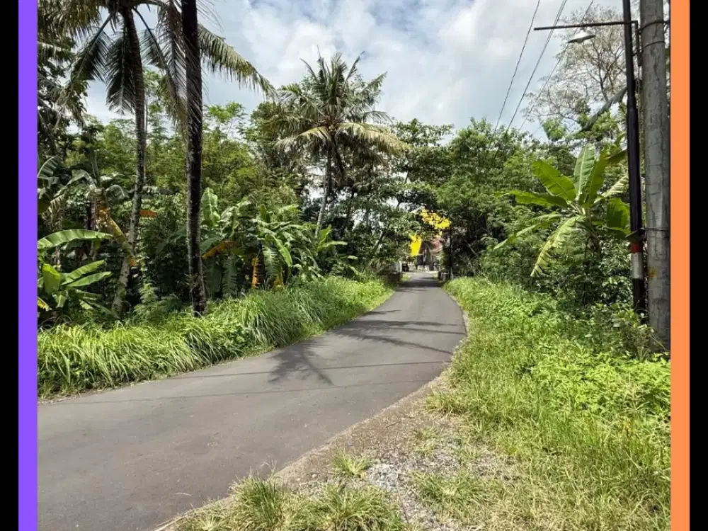 Tanah Premium Kaliurang Km 10 Jalan Bias Siap Bangun