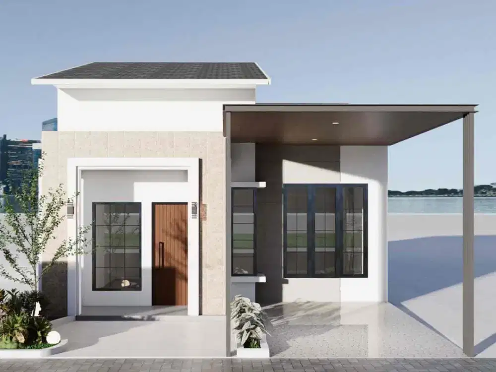 Jual Rumah Baru Costarica Minimalis Siap Renovasi Batam Center