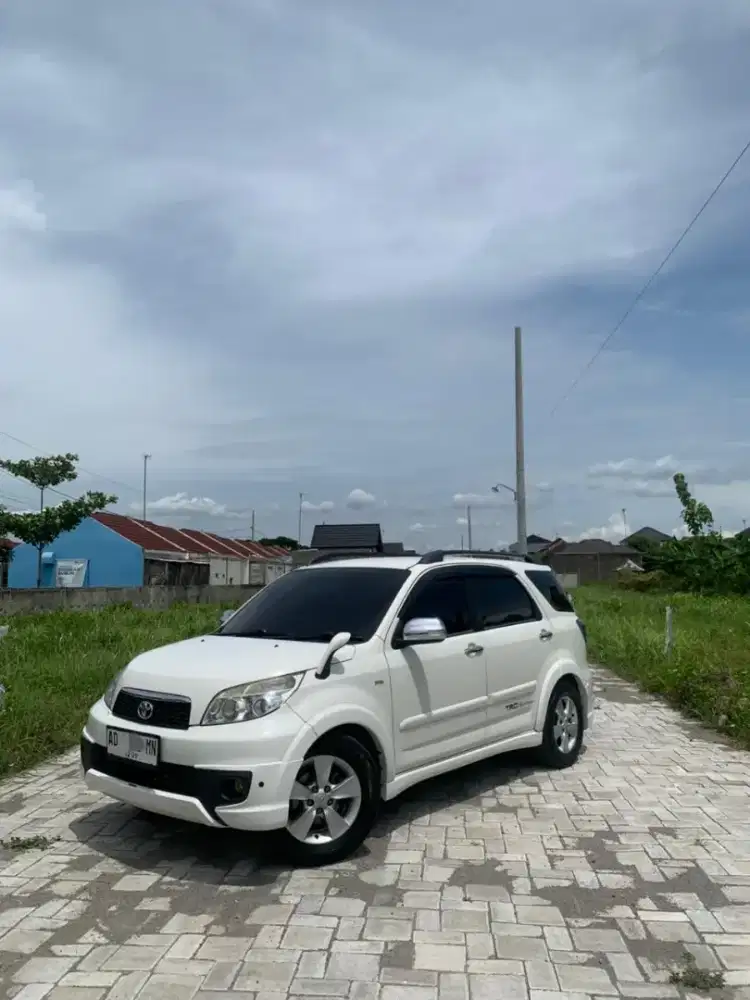 TOYOTA RUSH TRD 2014 PUTIH ASLI AD TANGAN PERTAMA, MULUS, ISTIMEWA