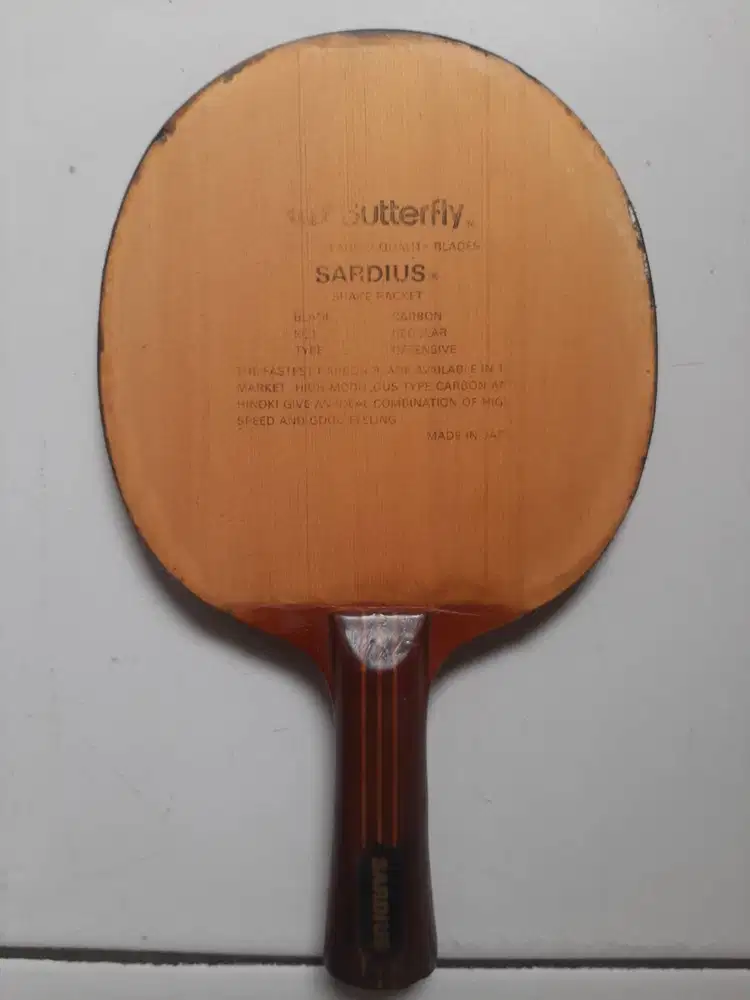 Kayu tenis meja merk sardius