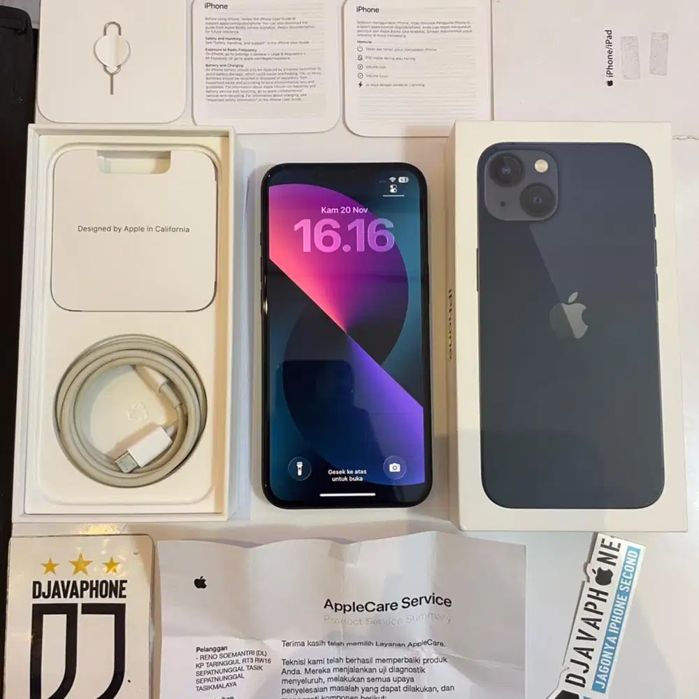 iPhone 13 Midnight 128GB Ex iBox Resmi