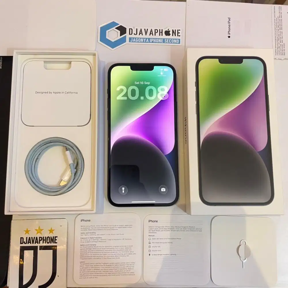 iPhone 14 Plus Midnight 128GB Ex iBox Resmi