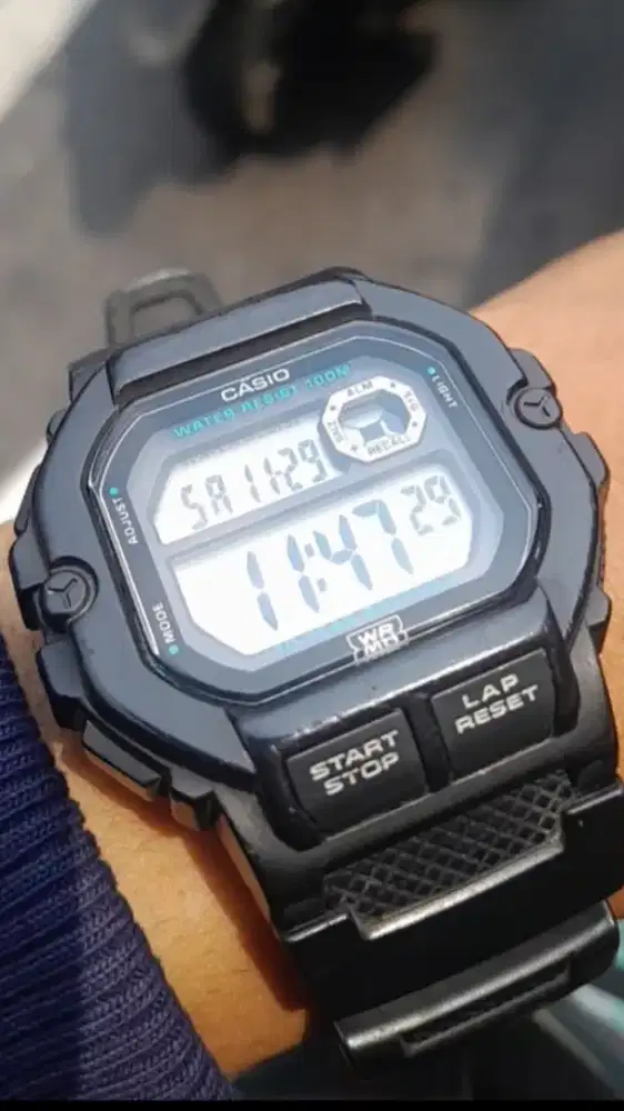 CASIO DigitaL WS-1400H WR100M 10Years Battrey All original