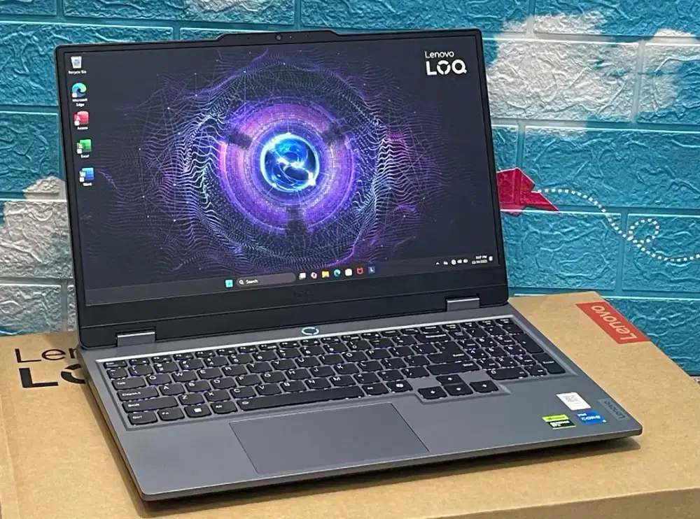 Lenovo LOQ Pemakaian baru 3 Bulan  GARANSI RESMI 2TH Fullset