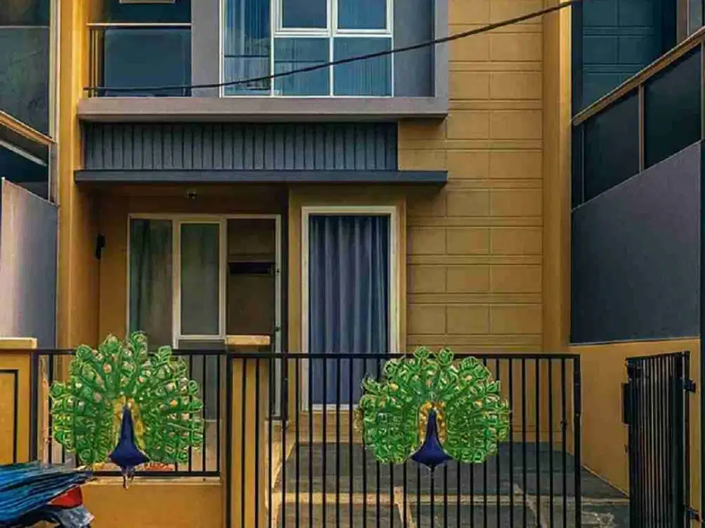 Jual rumah komplek elit Duta Garden dekat Bandara Soeta, Jurumudi, Tangerang