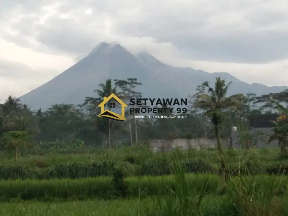 DIJUAL SHM SAWAH VIEW MERAPI AREA PAKEM, SLEMAN