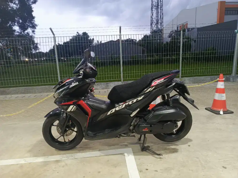 Yamaha New Aerox connected 2021