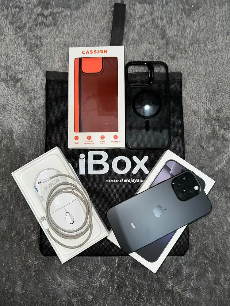 IPHONE 16 PRO MAX BLACK TITANIUM EX IBOX