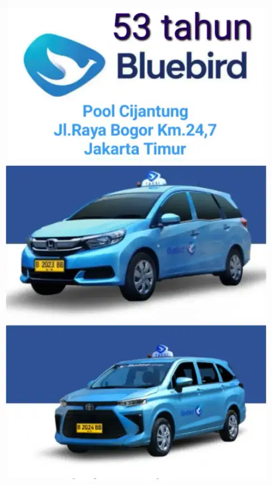 Supir Taksi Si Biru
