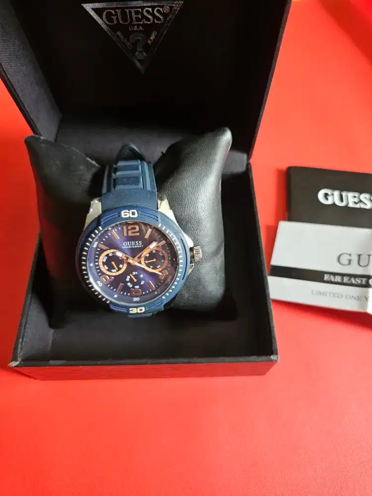 Guess steel watches