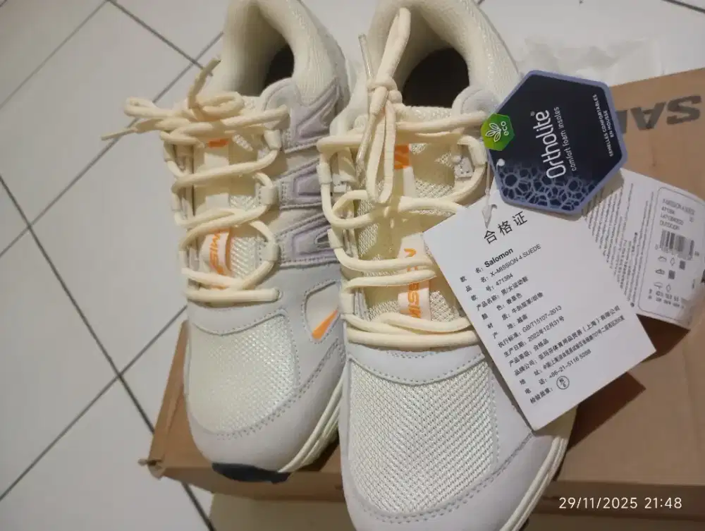 Sepatu Salomon X-Mission 4 Suede New 2025