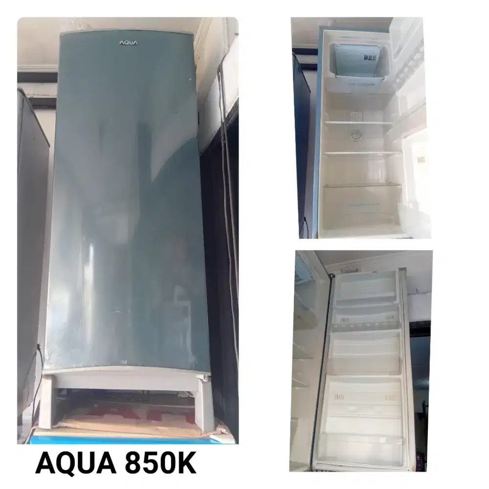 Kulkas AQUA bekas bergaransi