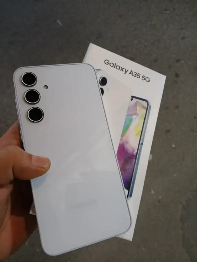 Jual Samsung A35 5G ram8/256 fullset