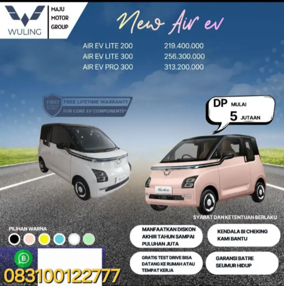 Airev lite 300KM DP MULAI 5JT AN