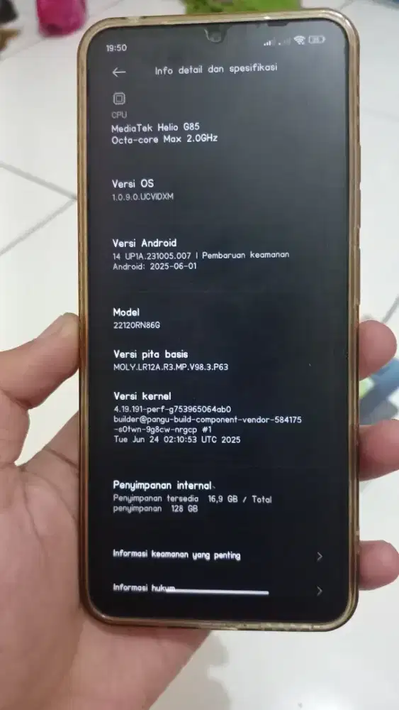 HP REDMI 12C FULLSET