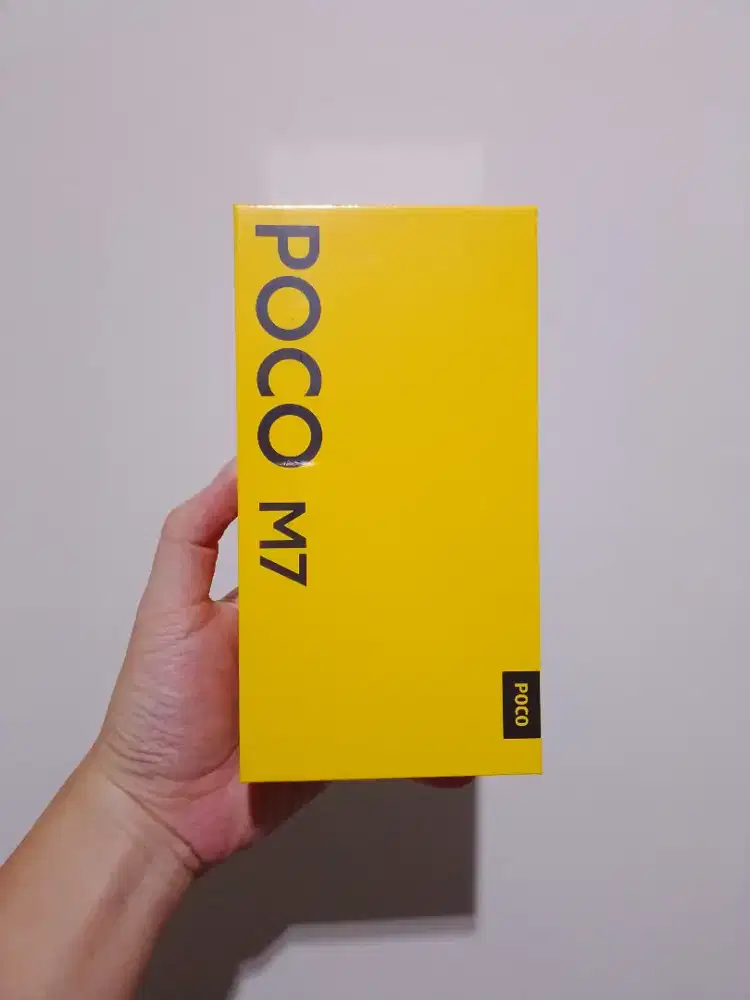 Poco M7 8/256, BARU Garansi Resmi, Bisa COD
