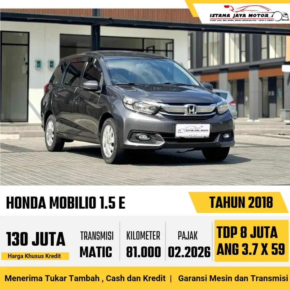 HONDA MOBILIO 1.5 E AT 2018