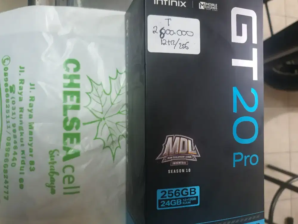 Murah infinix GT 20 pro 5G 12/256 lkp, bs TT