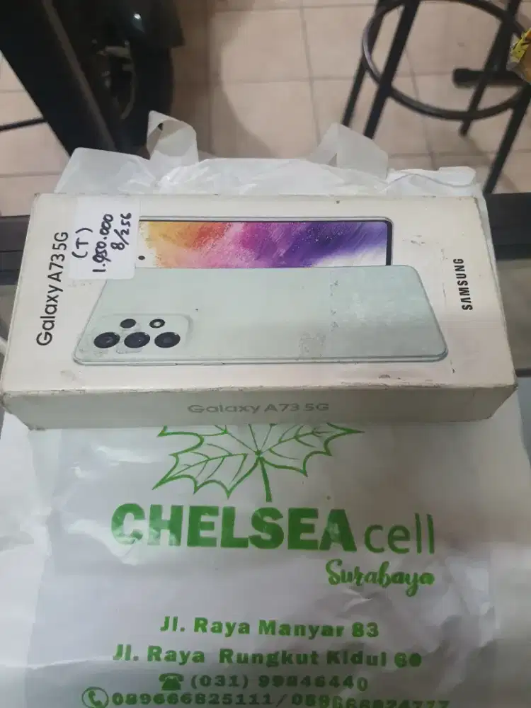 Murah hp samsung A73 5G 8/256 lkp, bs TT
