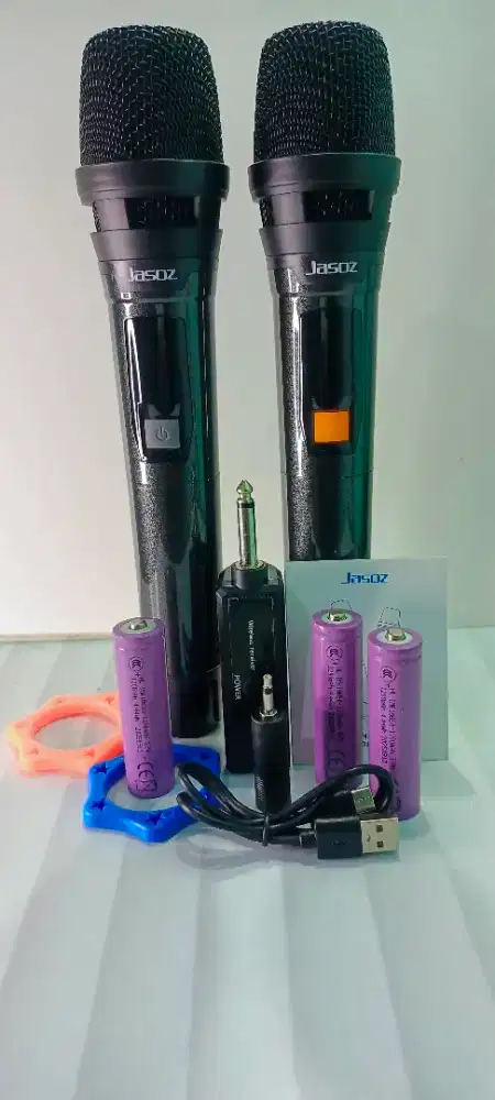 Mic wireless universal duel Jasoz (BARU) charger