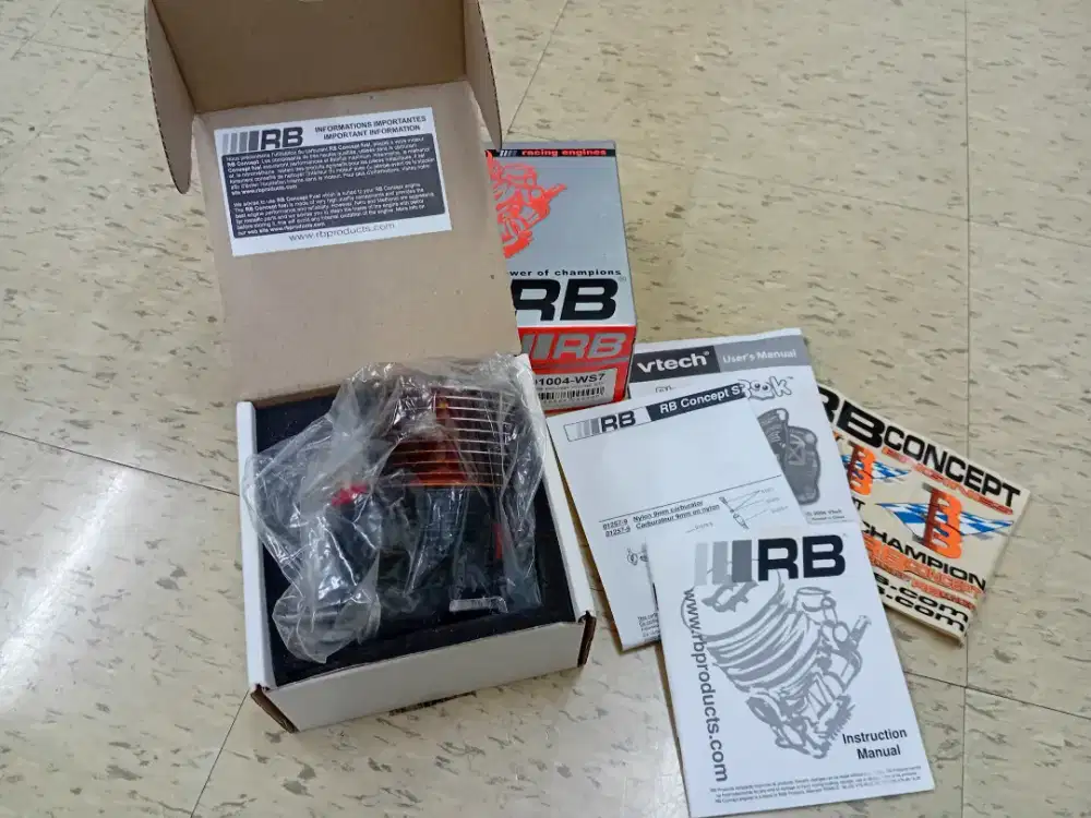 Radio control, micro engine