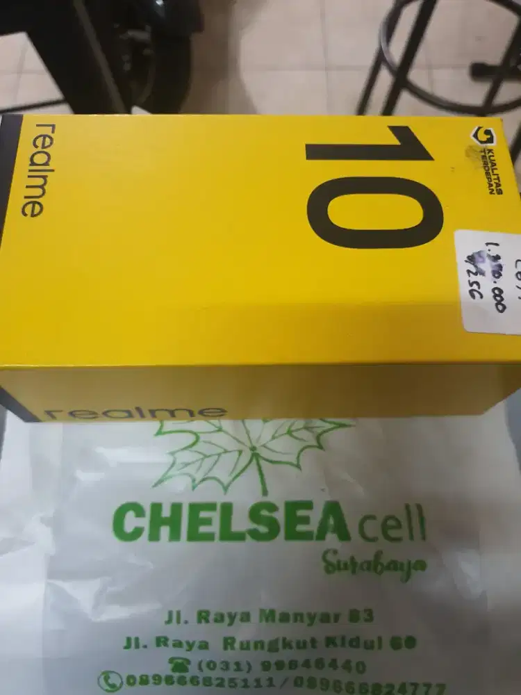 Murah hp Realme 10 8/256 lkp, bs TT