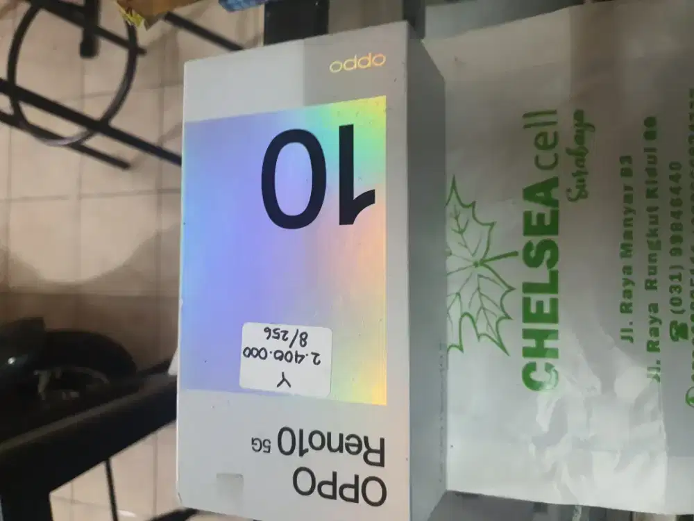 Murah hp oppo Reno 10 5G 8/256 lkp, bs TT