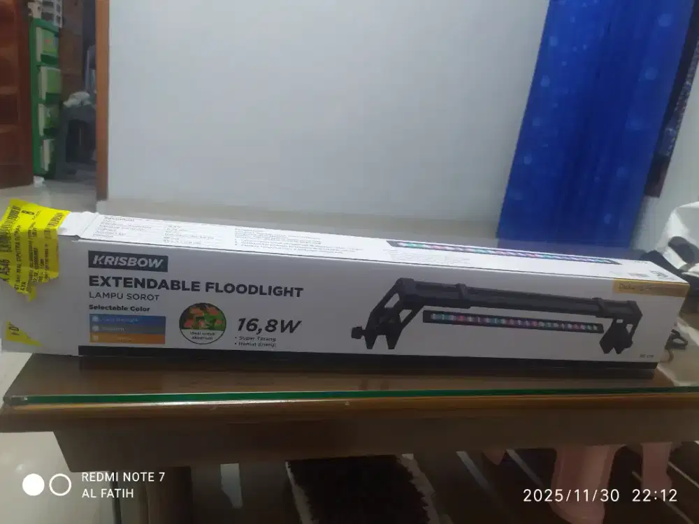Lampu aquarium krisbow