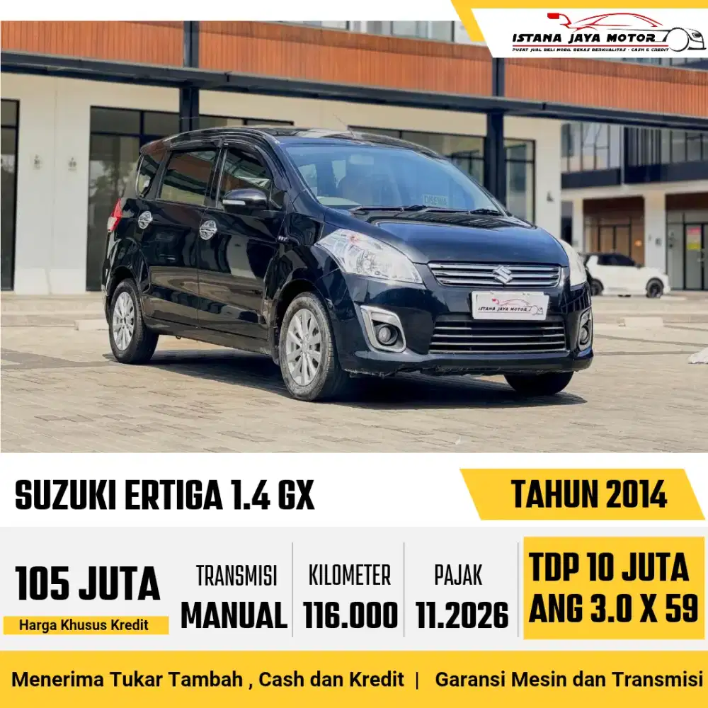 SUZUKI ERTIGA 1.4 GX MT 2014