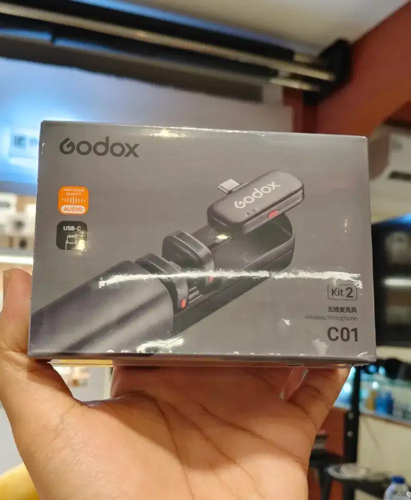 Microphone wireless Godox C01 USB-C Baru