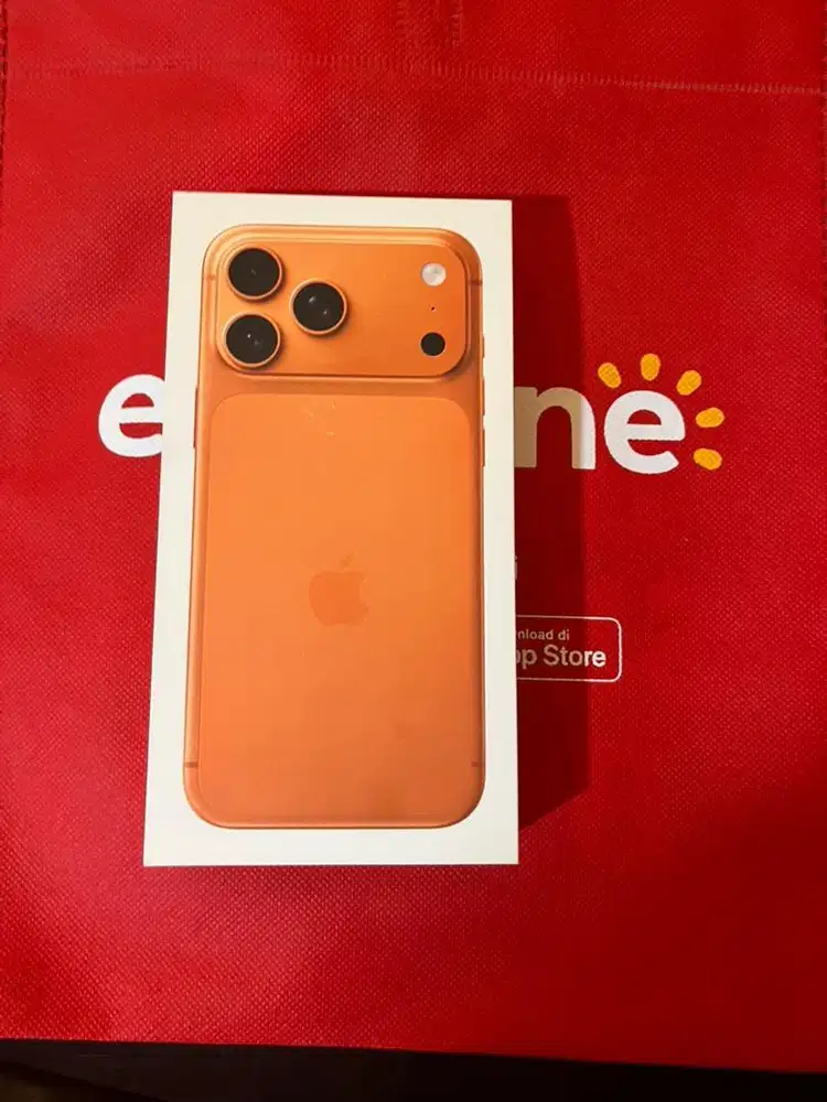 Iphone 17 pro max 256 orange segel new