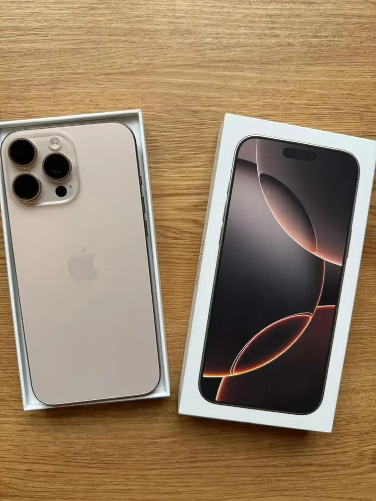 Jual Iphone 16 Promax 512 GB desert titanium