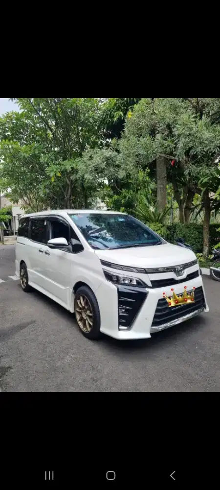 Dijual Toyota Voxy 2019 Terawat Low Kilometer