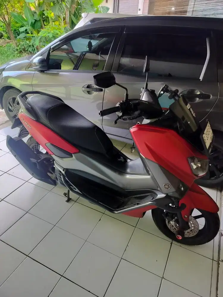 Dijual Yamaha NMAX non ABS 2019 (red, kunci)