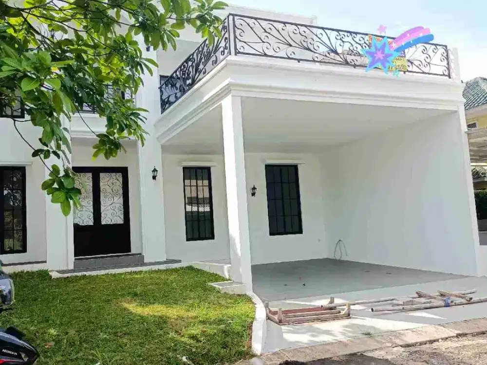 Rumah baru di bangun ulang dari nol cluster bgh Sentul city Bogor