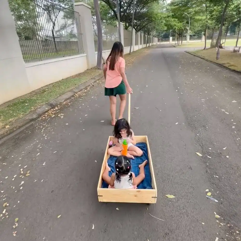 Wood Wagon for Kids