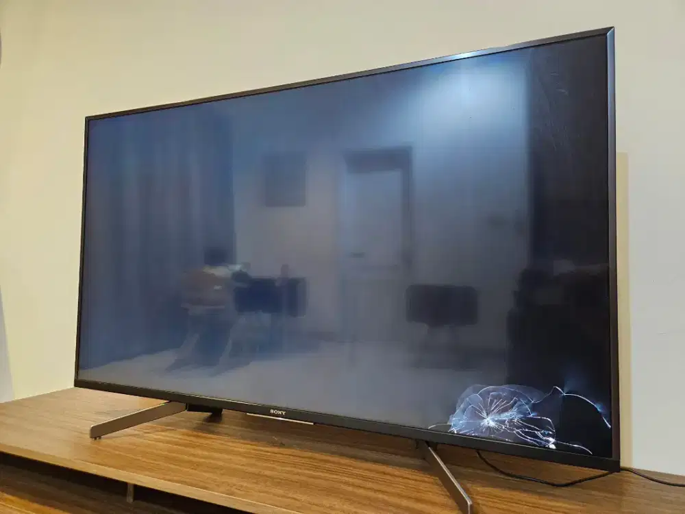 TV Sony X850G 49 Inch – Second, Rusak Panel Dalam, Mesin Normal