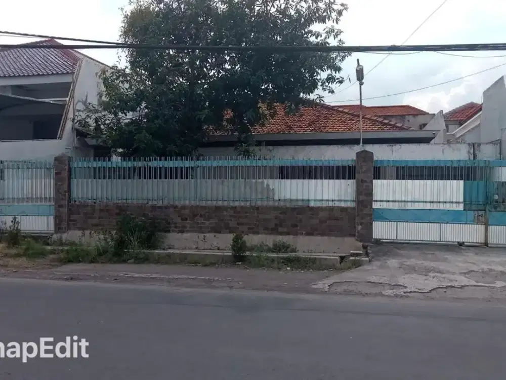 Dijual rumah Dharmahusada nol jalan komersial hitung tanah Surabaya