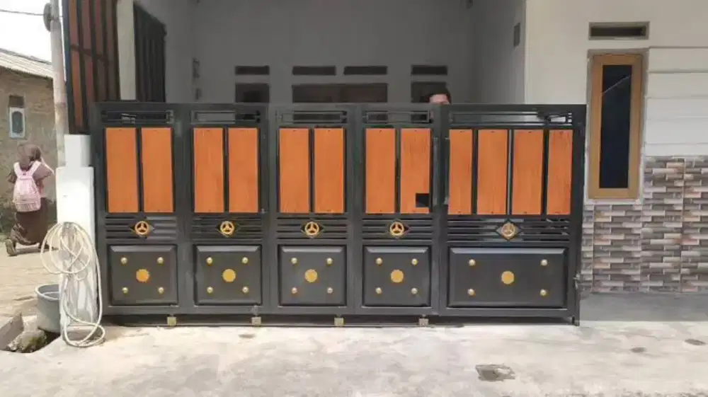 Pintu lipat minimalis