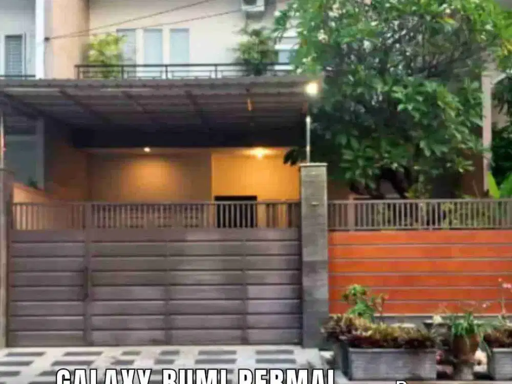 Dijual Rumah Siap Huni di Galaxy Bumi Permai Surabaya Timur Full Furnish