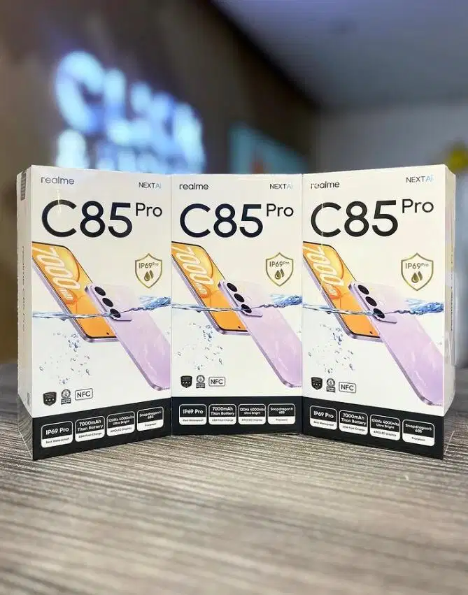 PROMO BARU! REALME C85 PRO ~ ORI IP69 PRO | RAM 8/128GB ~ RAM 8/256GB