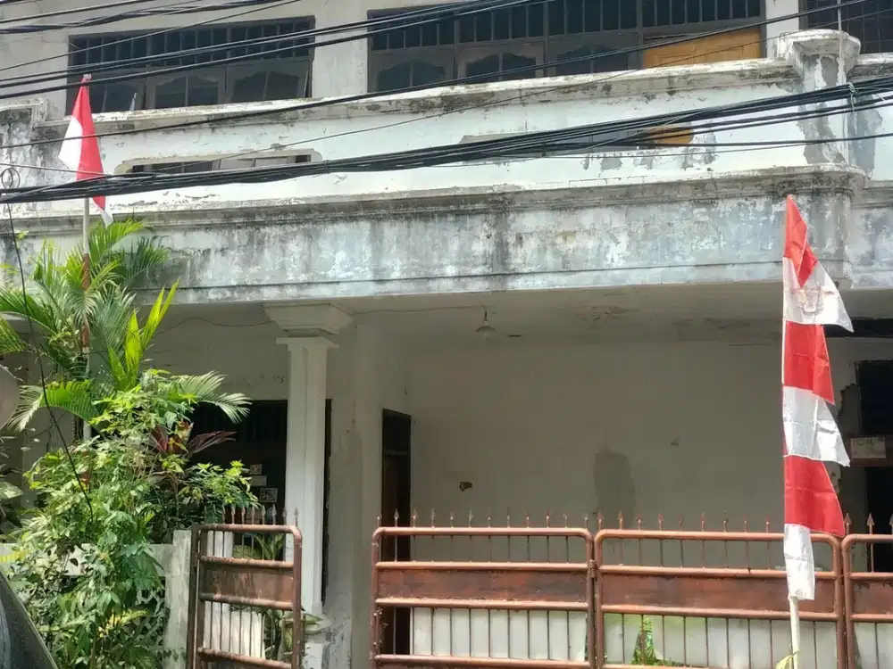 JUAL RUMAH TUA SUNTER 2 LANTAI JALAN 2 MOBIL