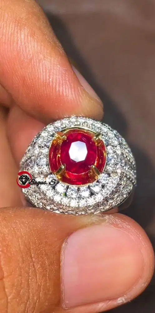 Vivid Red Ruby 2.01 CT