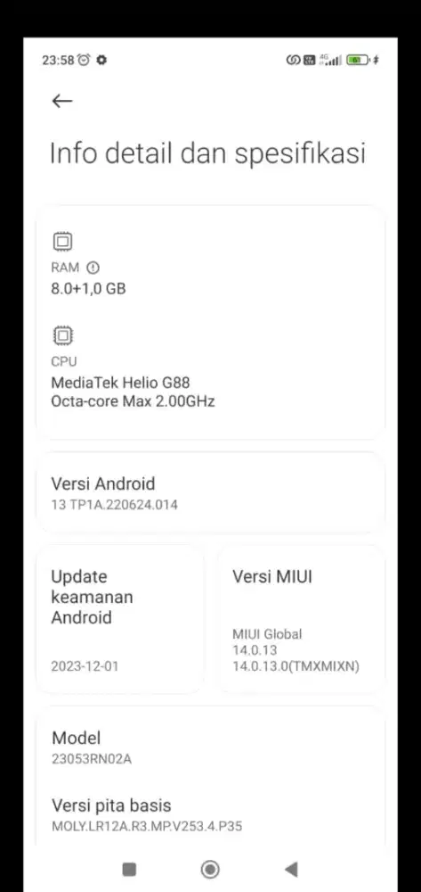 Redmi 12 hp sehari hari