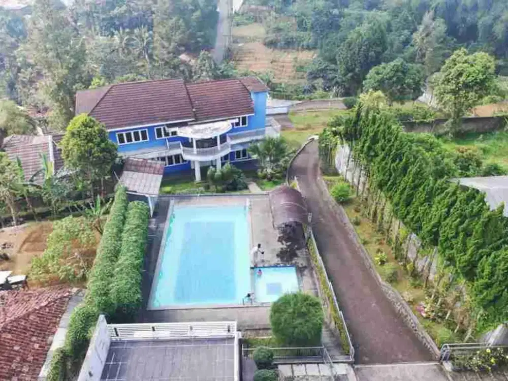 jual tanah 6,5 hektar plus tiga villa di Megamendung, Cisarua, Bogor