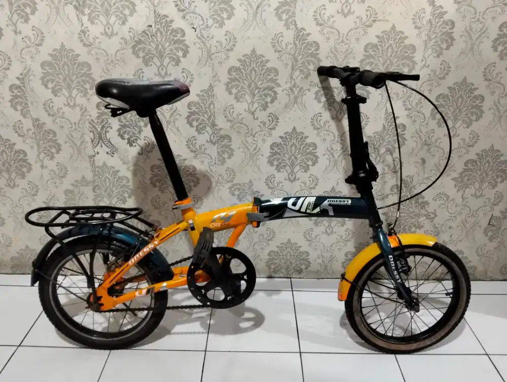 sepeda lipat anak ukuran 16 untuk umur 5-10 tahun