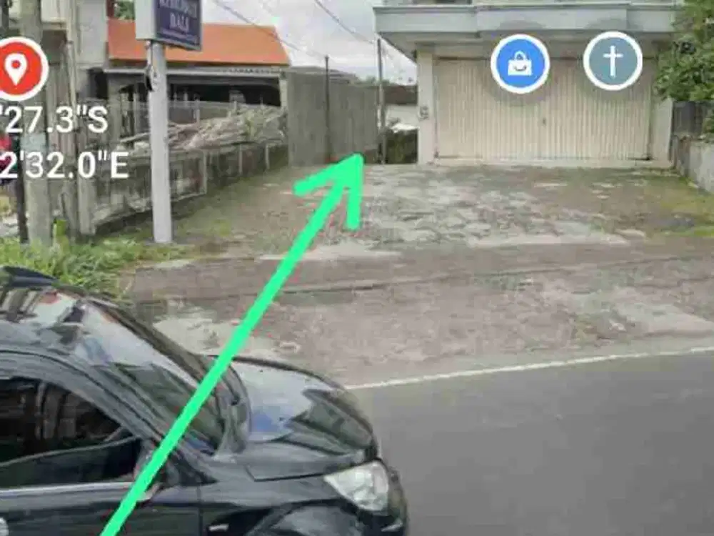 DIJUAL TANAH SUPER MURAH JLN COKROAMINOTO DENPASAR BONUS RUMAH LANTAI II