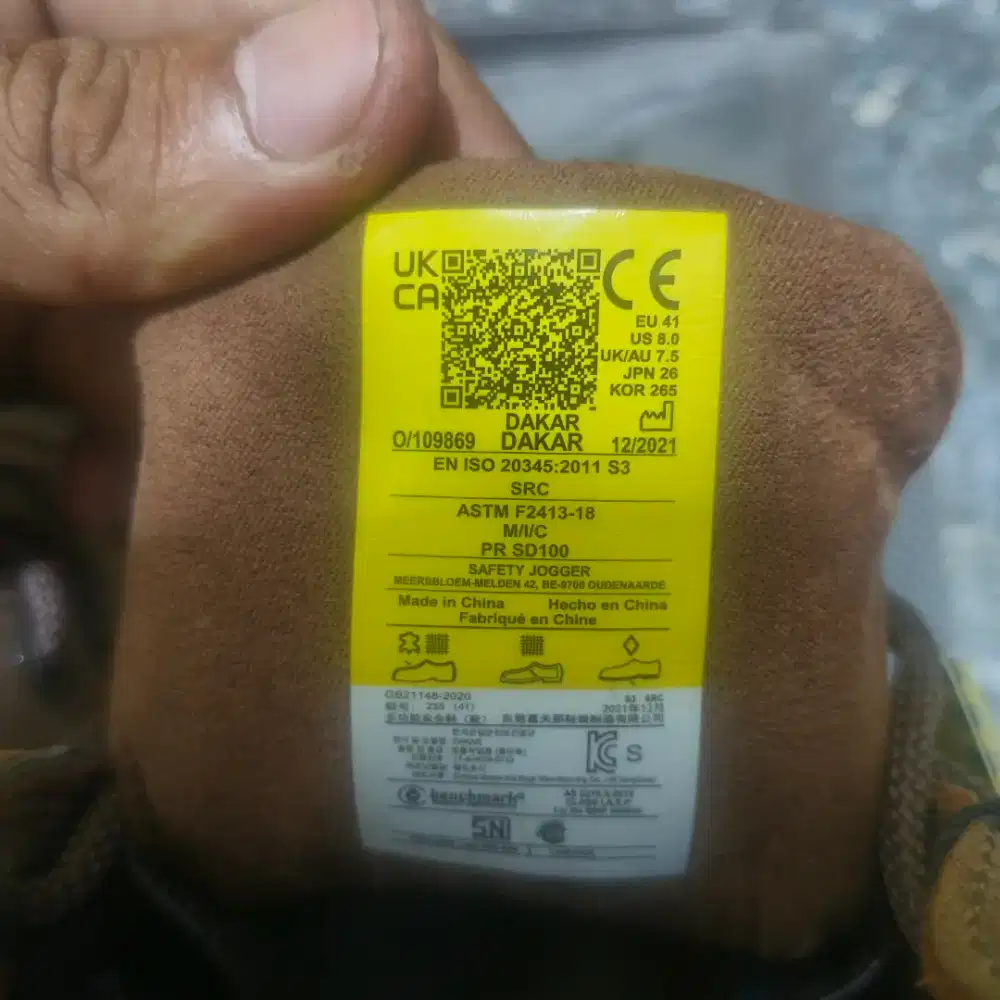Sepatu safety Jogger Dakar  S3